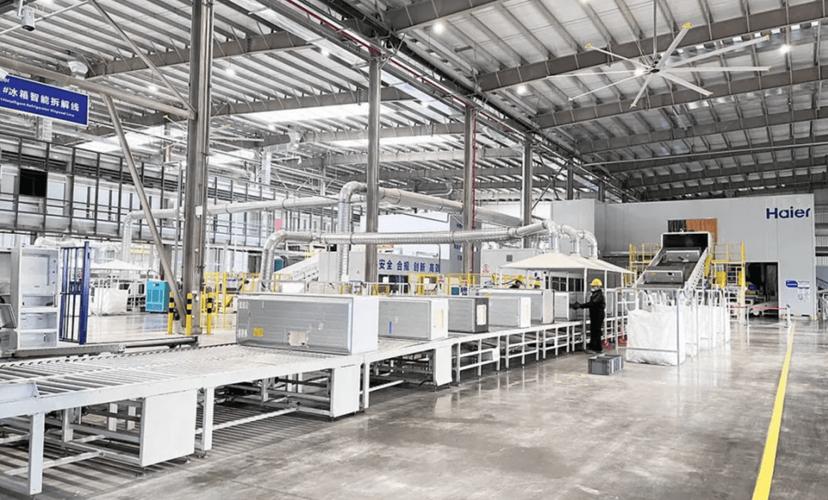 《中国电子报》记者采访时表示,美的洗衣机工厂重视节能技术升级改造